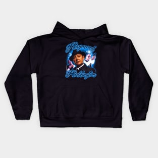 Raymond reddington airbrush potrait Kids Hoodie